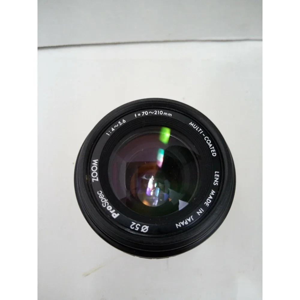 ProSpec Zoom 1:4.5.6 f=70~210mm Multi-Coated Lens for Minolta - Made in Japan